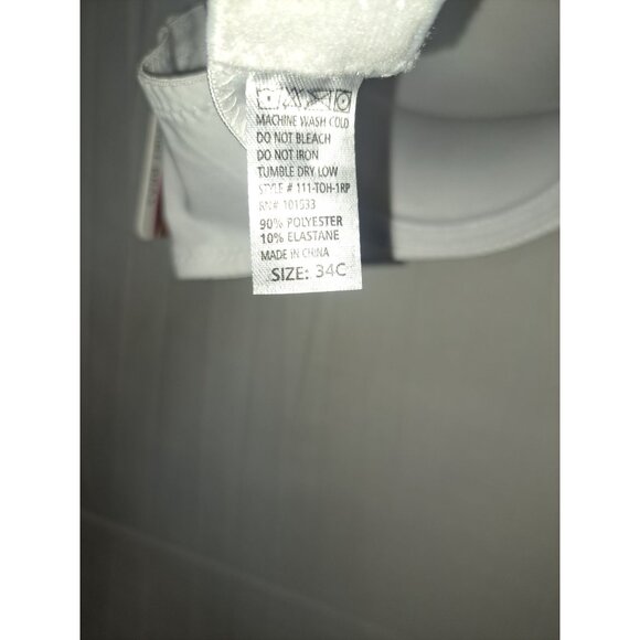 Spree 34C White Padded Underwire Push-up Clasp Back Bra - Picture 3 of 4